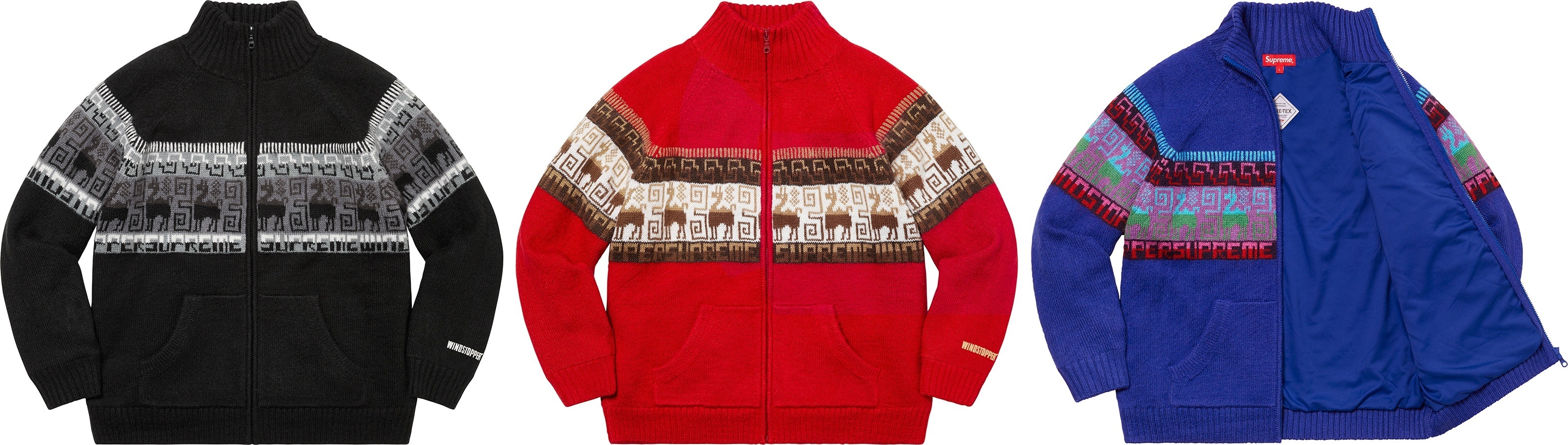 Chullo WINDSTOPPER® Zip Up Sweater